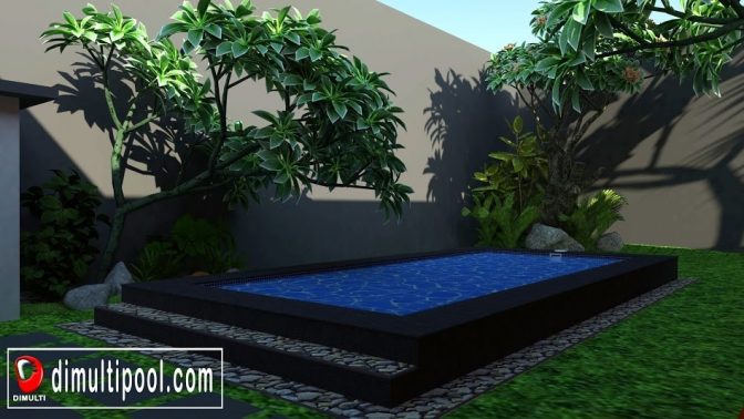 Kolam Renang Minimalis Mr Terry - Cirendeu Ciputat, Tangerang