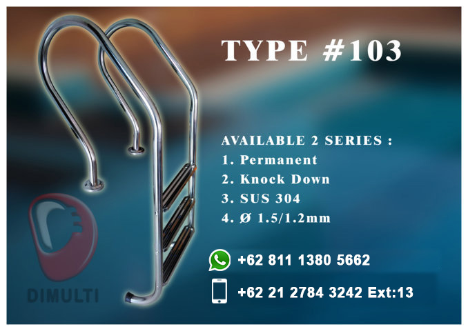 Tangga Kolam renang K103