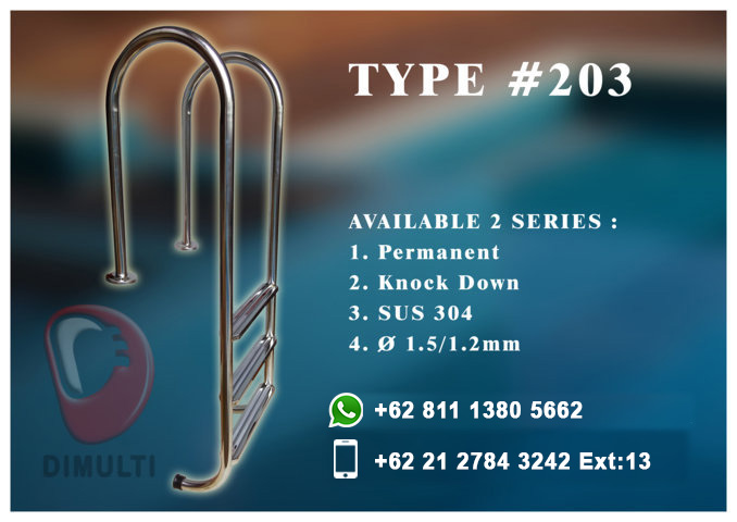 Tangga Kolam renang K203