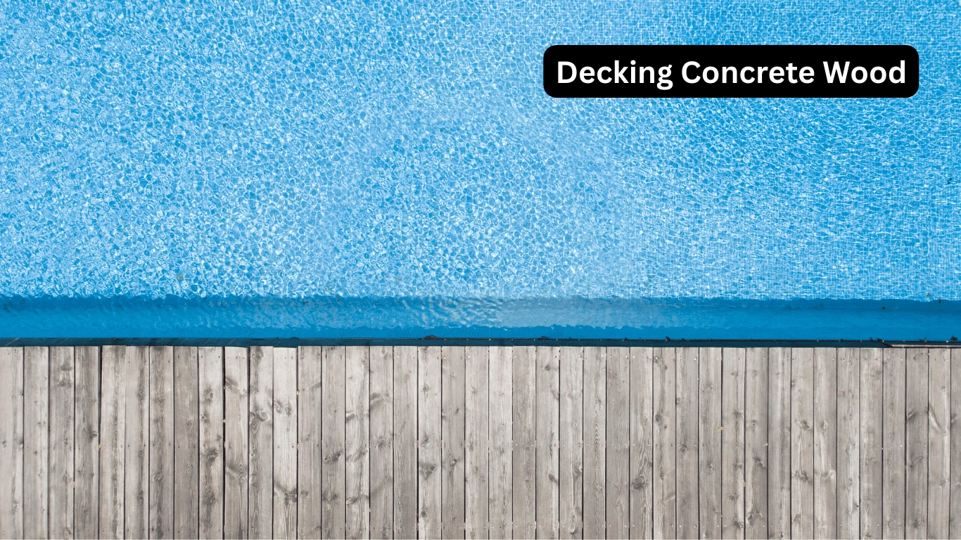 Decking Concrete Wood