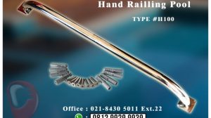 Hand Railling H100 (untuk kolam renang)