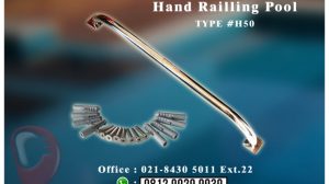 Hand Railling H50 (untuk kolam renang)