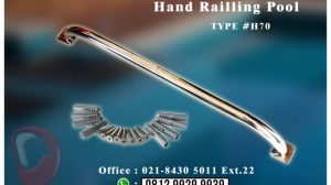 Hand Railling H70 (untuk kolam renang)