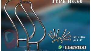 Hand-railing-Type-H6 (untuk kolam renang)