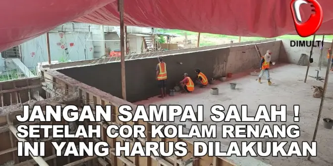 Waterproofing kolam renang apartemen depok