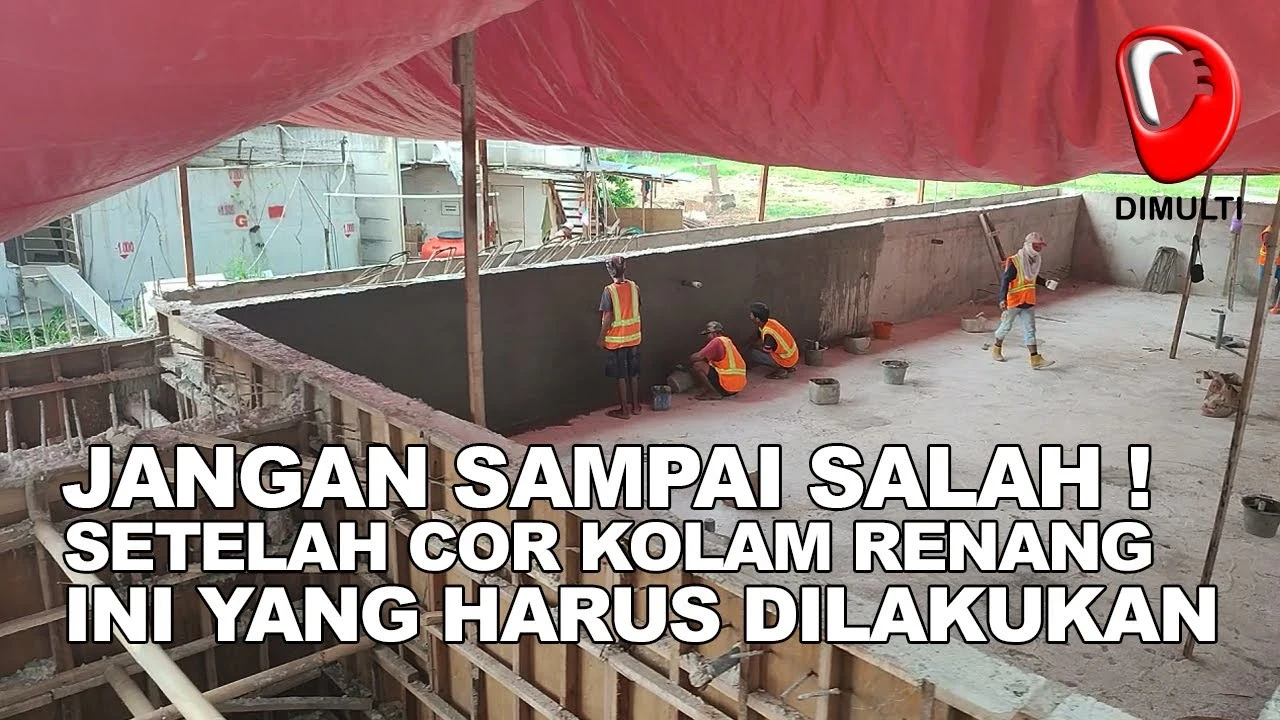 Waterproofing kolam renang apartemen depok