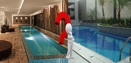 kolam renang indoor atau outdoor