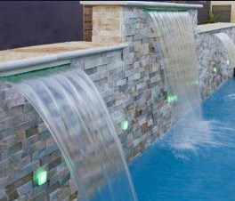 waterfall kolam renang