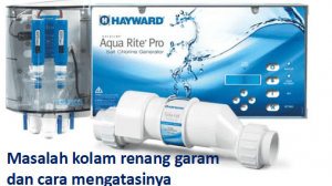 Masalah kolam renang garam dan cara mengatasinya