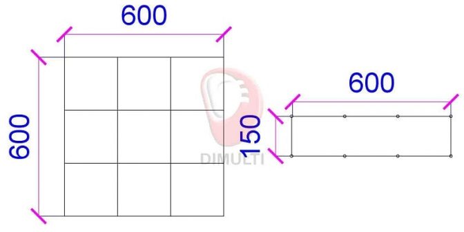 ukuran pondasi tapak kolam renang