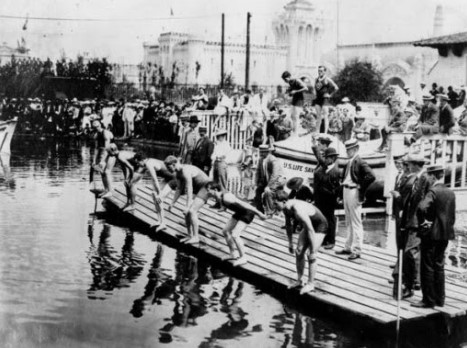 Sejarah renang gaya dada