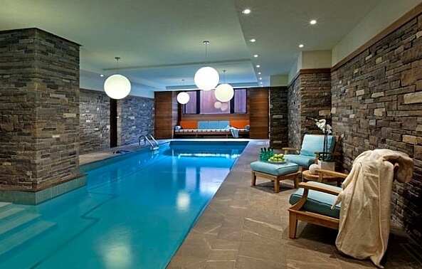 desain kolam renang mewah