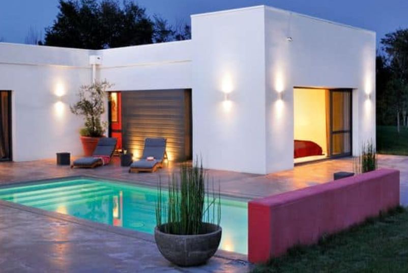 desain kolam renang minimalis