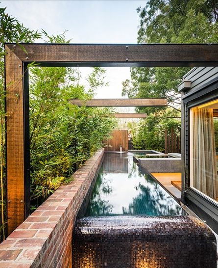 desain kolam renang minimalis