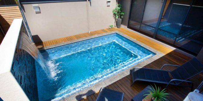 desain kolam renang minimalis