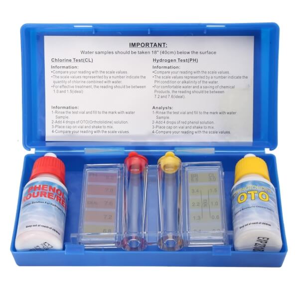 cara mengecek kadar air kolam renang