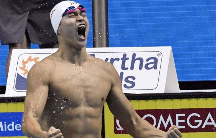 sun yang si atlet renang putra CHina terbaik