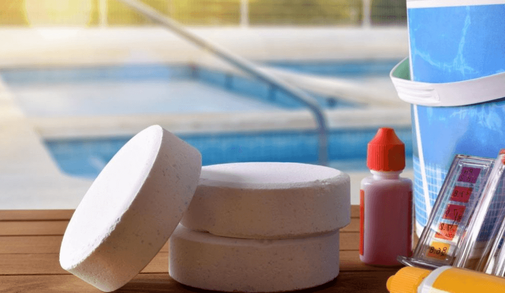 klorinasi air kolam renang