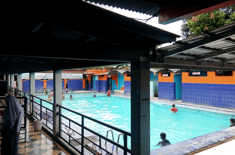 kolam renang di banjar pattroman