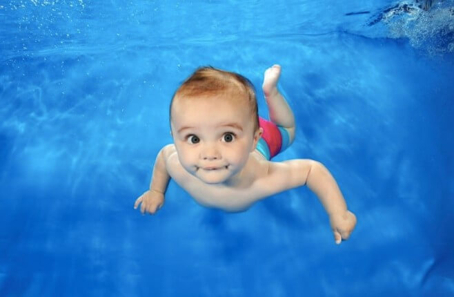 Les Renang Bayi di Semarang