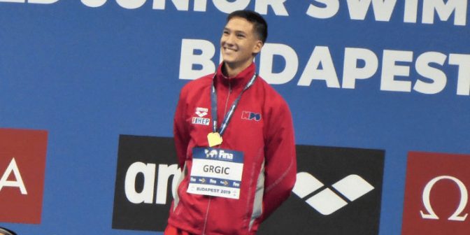 Atlet renang Kroasia - Franco Grgic