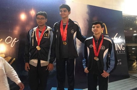 Atlet federasi renang pakistan