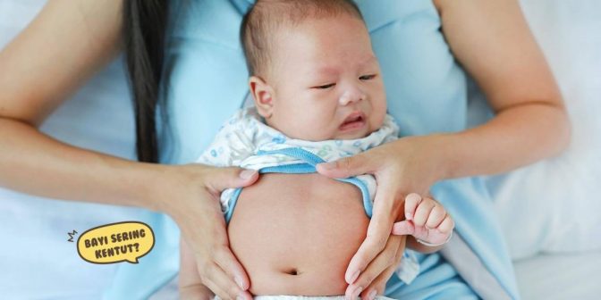 bayi sering kentut
