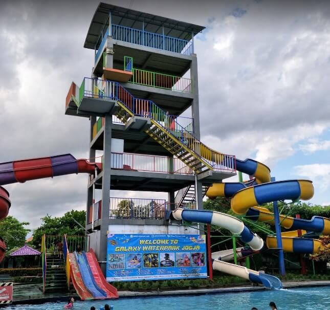 Kolam Renang Galaxy Jogja, 8 Wahana, Tiket Recommended