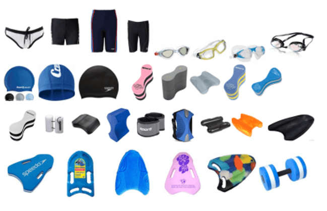 peralatan renang pemula