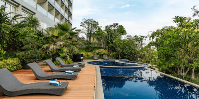 Hotel dengan Kolam Renang di Lembang Bandung