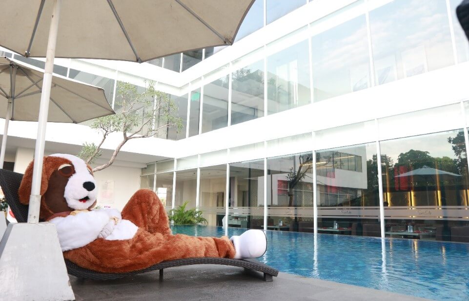 hotel dengan kolam renang di Jambi