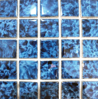 Mozaik Kolam Renang Kuda Laut