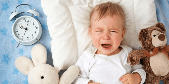Tidur Bayi Sering Terganggu