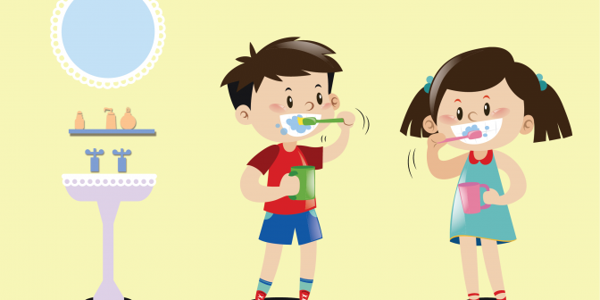 menghadapi anak tidak mau gosok gigi