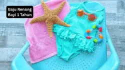 Baju renang bayi 1 tahun