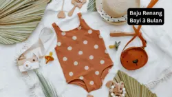 Baju renang bayi 3 bulan