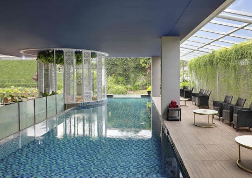 hotel dengan private pool di bandung