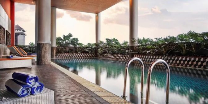 hotel dengan private pool di jawa tengah