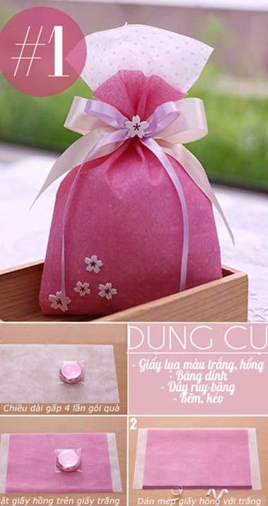 cara membungkus kado