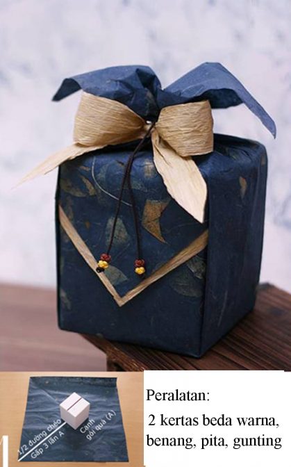 cara membungkus kado