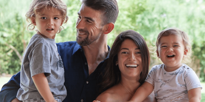 Michael Phelps and wife