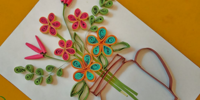 kerajinan dari kertas kado