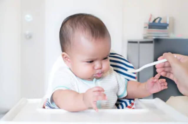 agar bayi lahap makan