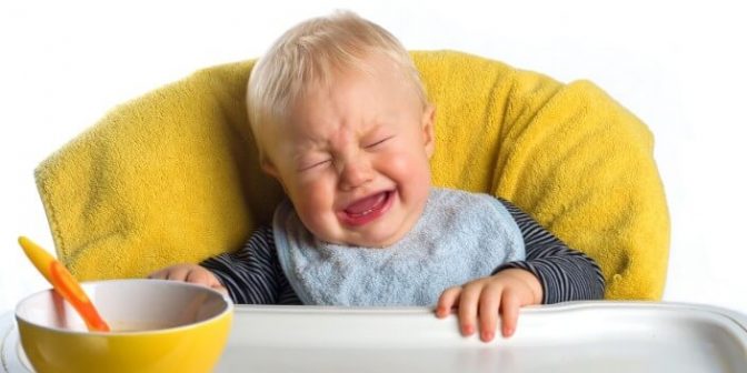 agar bayi lahap makan