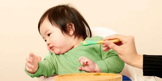 agar bayi lahap makan