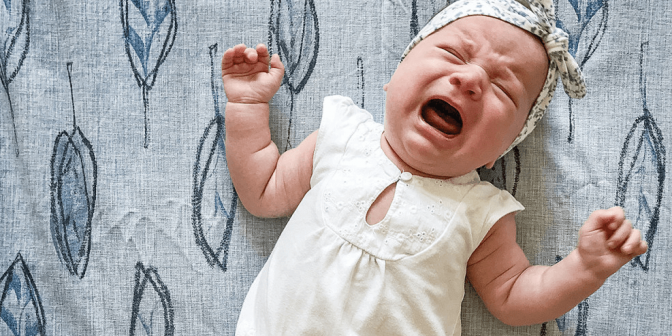 agar bayi tidak rewel