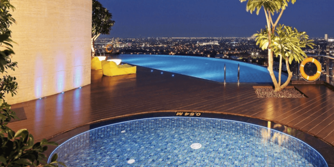 hotel dengan private pool di Surabaya
