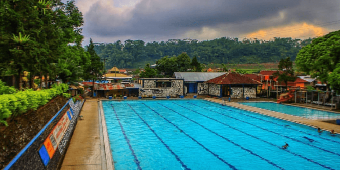 kolam renang di Wonosobo