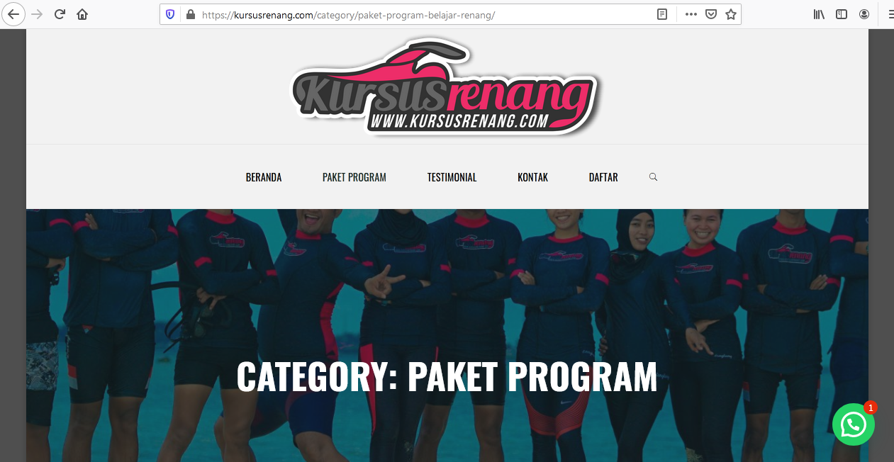 kursus renang di Cirebon