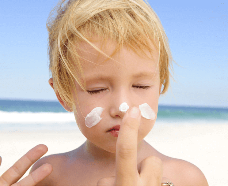 sunblock renang untuk anak